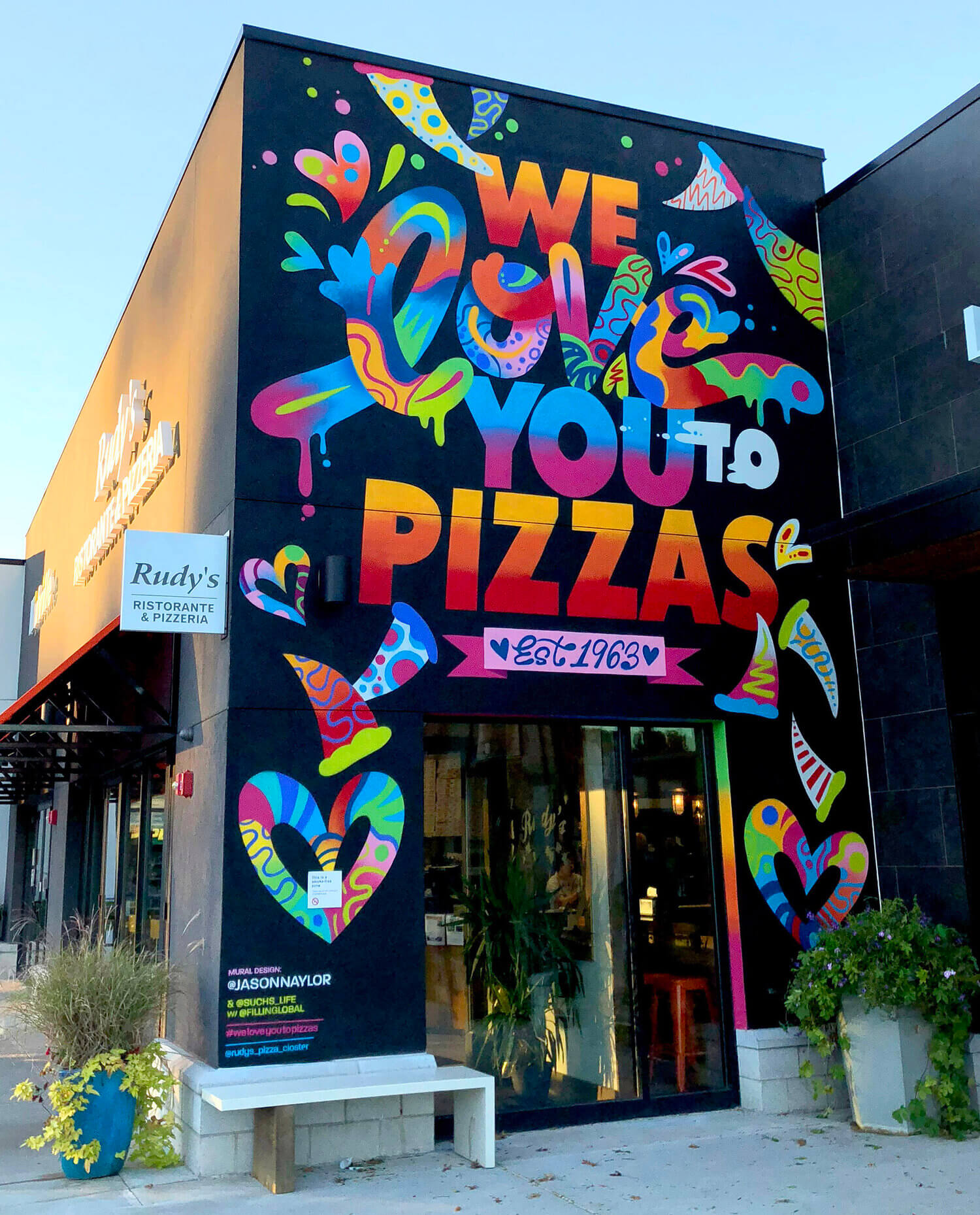 Pizza Mural by Jason Naylor