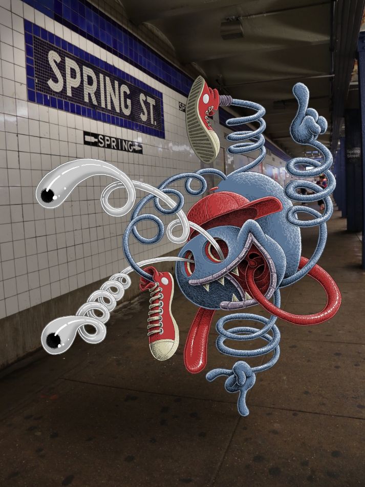 Spring St. by Subway Doodle