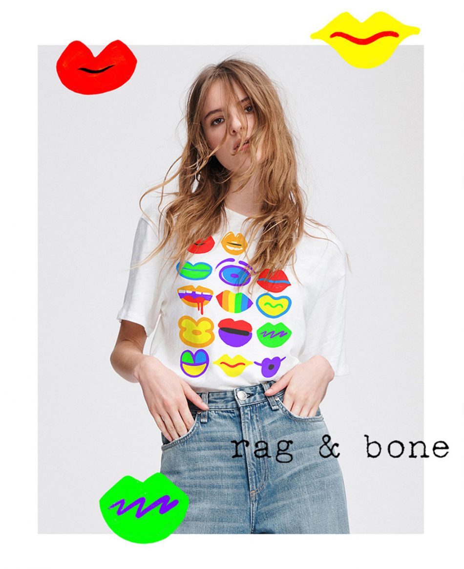 Rag and Bone Lips T-Shirt