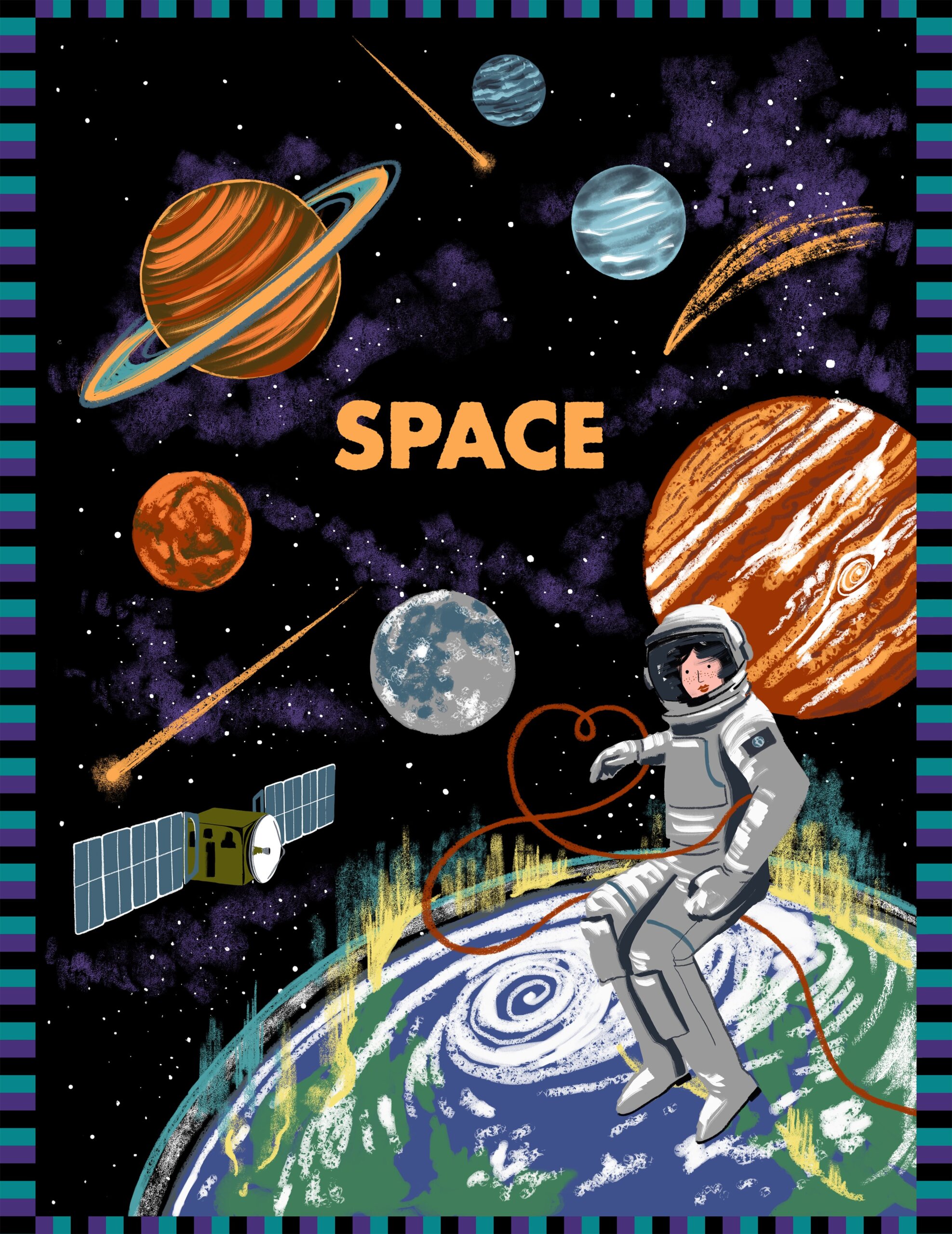 SPACE BLANKET by Rachel Lattimore